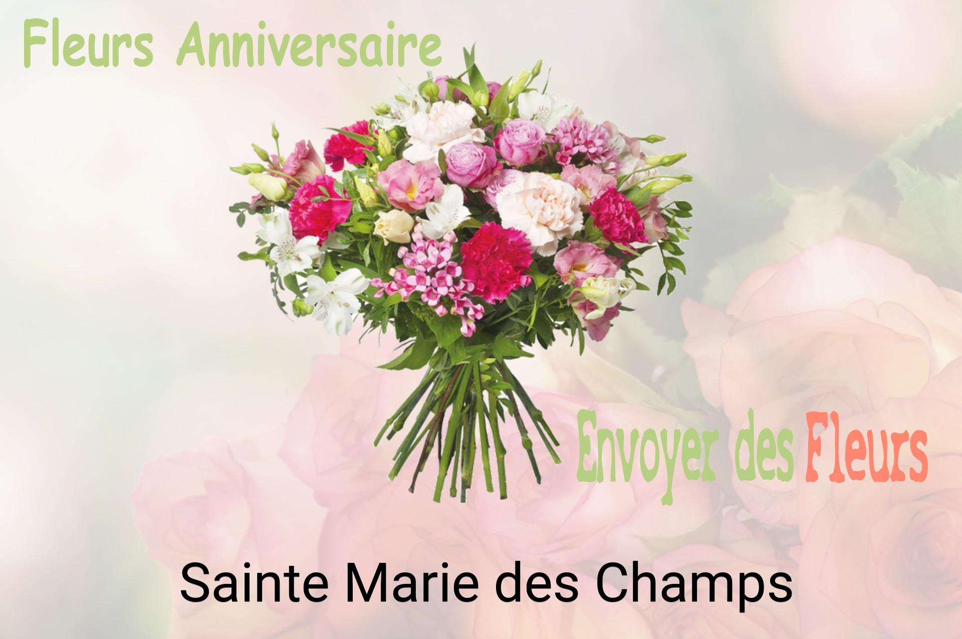 Bouquet de fleurs d’anniversaire livré à Sainte-Marie-des-Champs